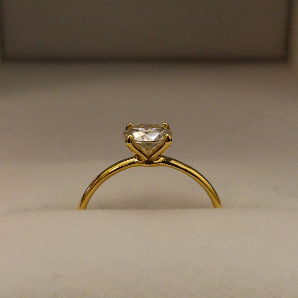 Solara 14K Goldring Damenring