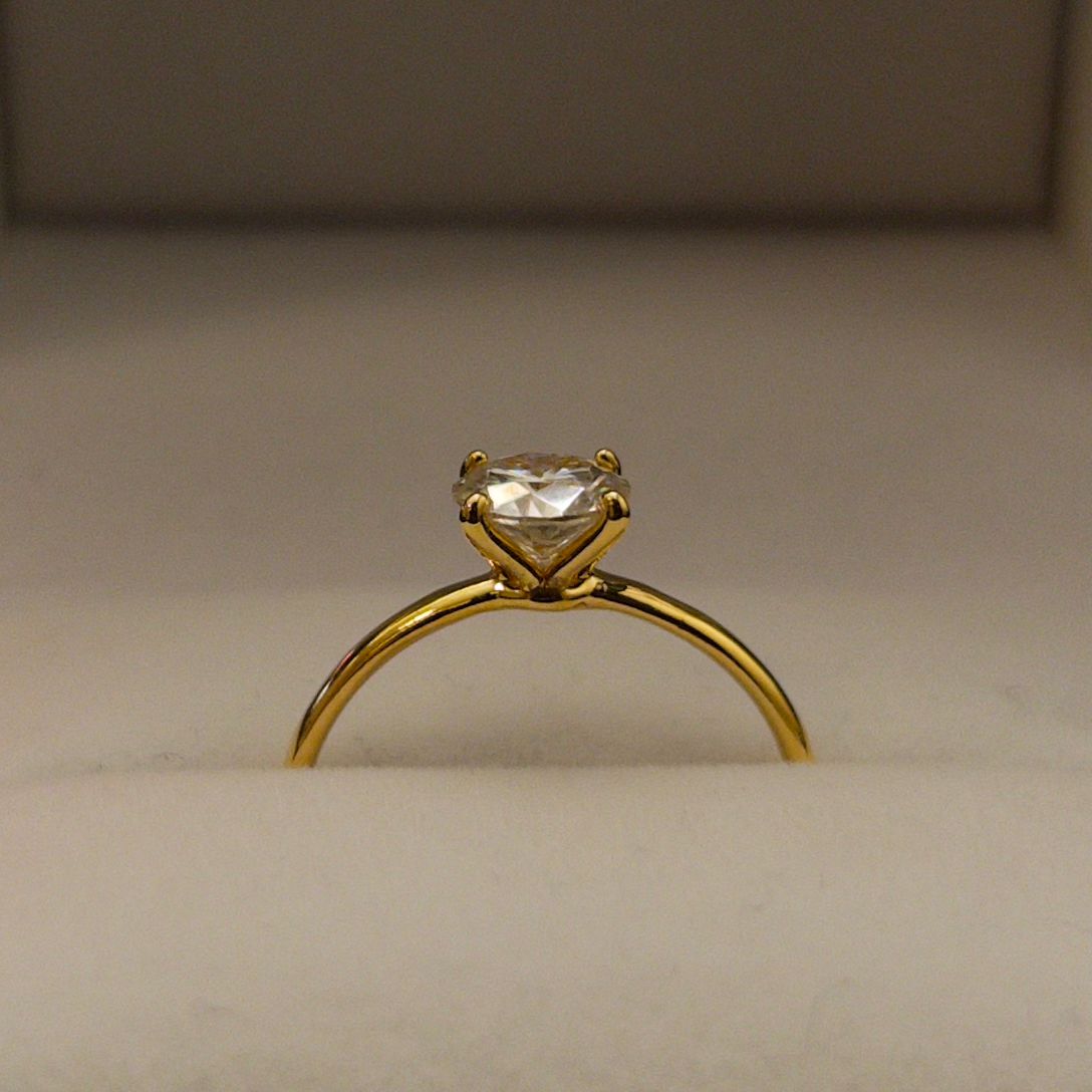 Solara 14K Goldring Damenring